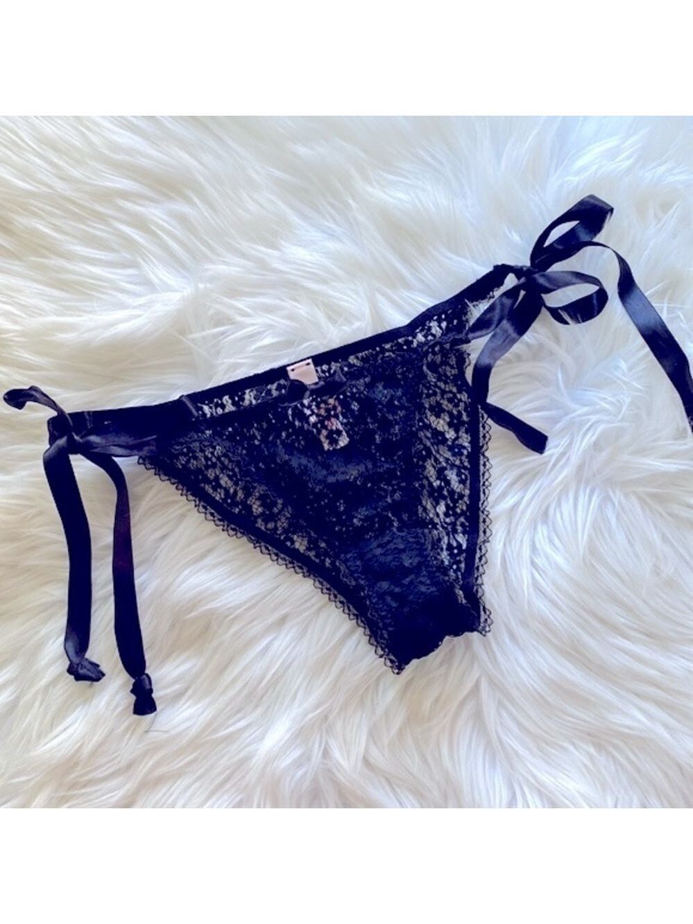 Agent Provocateur black lace tie panties